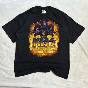 2003 KISS World Domination Tee